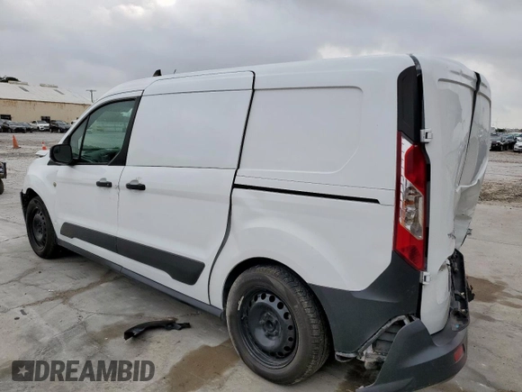 2020 Ford Transit Connect XL with VIN NM0LS7E2XL1435968, listed as a Copart auction lot 57606555 with 62,596 mi miles and Salvage title. Bid and sale history available at DreamBid. Image 2.