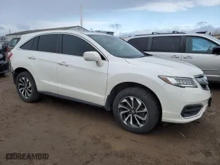 2017 Acura RDX w/Technology Pkg with VIN 5J8TB4H50HL810237, listed as a Copart auction lot 50445035 with 141,318 mi miles and Salvage Title. Bid and sale history available at carsss.com. Image 4.