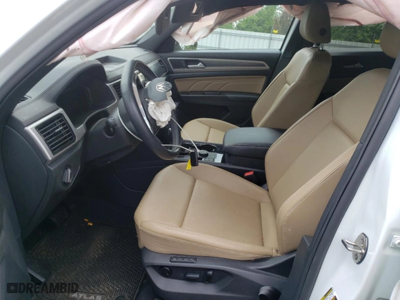 2020 Volkswagen Atlas Cross Sport 3.6L V6 SEL with VIN 1V2ME2CA3LC229096, listed as a Copart auction lot 55494363 with 22,238 mi miles. Bid and sale history available at carsss.com. Image 7.