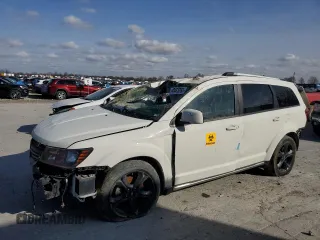 2020 Dodge Journey Crossroad with VIN 3C4PDCGB1LT225501, listed as a Copart auction lot 48483765 with Not Provided miles and Clean Title. Bid and sale history available at carsss.com. Image 1.
