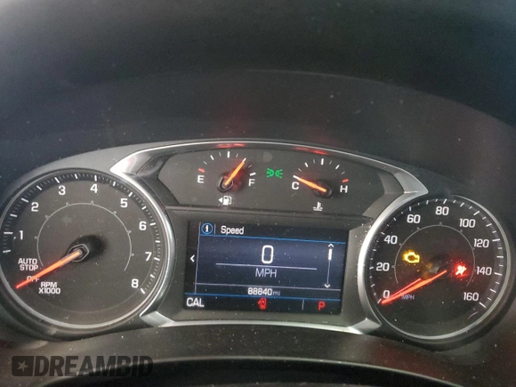 2019 GMC Terrain SLE z VIN 3GKALMEV9KL242674, wystawiony jako Copart lot #60004235 z przebiegiem 88 840 mil mil oraz Szkoda całkowita • Salvage title. Historia ofert i sprzedaży dostępna na DreamBid. Obrazek 9.