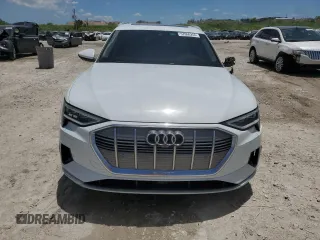 2019 Audi e-tron Prestige with VIN WA1VAAGE0KB013133, listed as a Copart auction lot 57060255 with 50,222 mi miles and Salvage title. Bid and sale history available at DreamBid. Image 5.