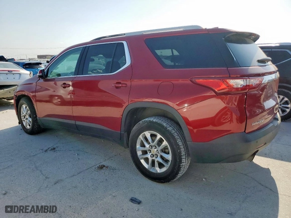2018 Chevrolet Traverse LT Cloth with VIN 1GNERGKW1JJ108961, listed as a Copart auction lot 53327065 with 118,009 mi miles and Clean Title. Bid and sale history available at carsss.com. Image 2.