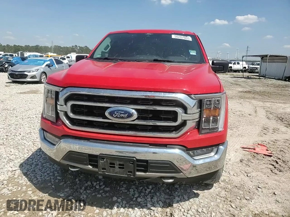 2021 Ford F-150 XL with VIN 1FTFW1E52MKE23546, listed as a Copart auction lot 50287065 with 33,107 mi miles and Salvage title. Bid and sale history available at DreamBid. Image 10.