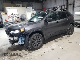 2021 Jeep Cherokee 80th Anniversary with VIN 1C4PJMMX7MD220289, listed as a Copart auction lot 51662175 with 77,109 mi miles and Salvage Title. Bid and sale history available at carsss.com. Image 1.