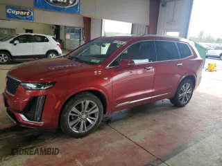 2024 Cadillac XT6 AWD Premium Luxury z VIN 1GYKPDRS1RZ714240, wystawiony jako Copart lot #55758365 z przebiegiem Nie podano mil oraz Szkody całkowita. Historia ofert i sprzedaży dostępna na DreamBid. Obrazek 1.