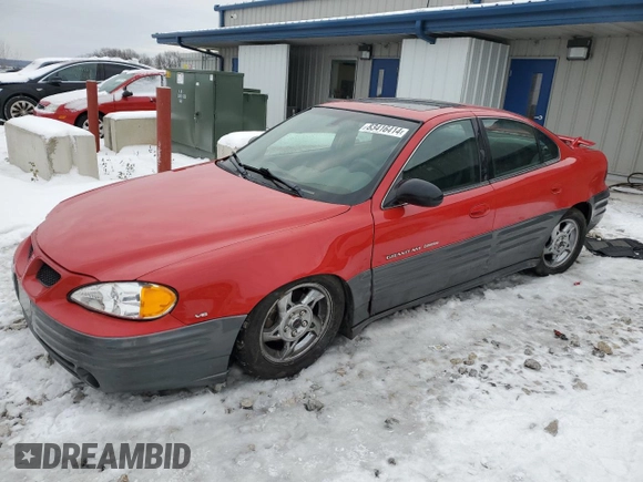 2002 Pontiac Grand Am SE1 z VIN 1G2NF52E42C212352, wystawiony jako Copart lot #83416414 z przebiegiem 132 989 mil mil oraz Czysty tytuł • Clean title. Historia ofert i sprzedaży dostępna na DreamBid. Obrazek 1.