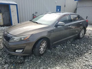 2014 Kia Optima EX z VIN 5XXGN4A76EG337099, wystawiony jako Copart lot #54508445 z przebiegiem 317 116 mil mil oraz Czysty tytuł • Clean title. Historia ofert i sprzedaży dostępna na DreamBid. Obrazek 1.