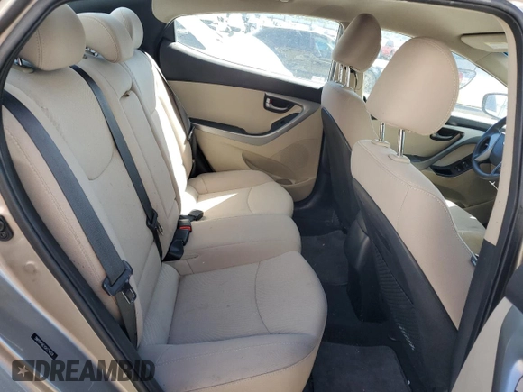 2016 Hyundai Elantra SE with VIN 5NPDH4AE1GH774024, listed as a Copart auction lot 66748634 with 126,126 mi miles and Salvage Title. Bid and sale history available at DreamBid. Image 10.