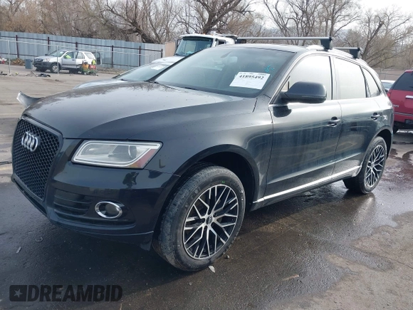 2013 Audi Q5 Premium Plus with VIN WA1LFAFP3DA089658, listed as a IAAI auction lot 41895492 with 152,417 mi miles. Bid and sale history available at carsss.com. Image 17.