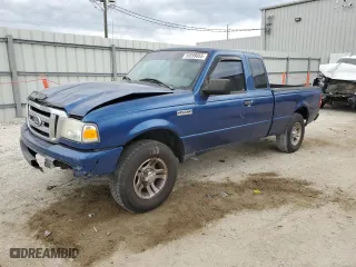 2011 Ford Ranger XL with VIN 1FTKR1ED5BPA34719, listed as a Copart auction lot 50099055 with 100,803 mi miles and Salvage Title. Bid and sale history available at carsss.com. Image 1.