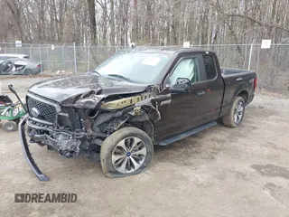 2020 Ford F-150 XL with VIN 1FTEX1EP9LKD59711, listed as a IAAI auction lot 41907922 with 67,175 mi miles. Bid and sale history available at carsss.com. Image 2.