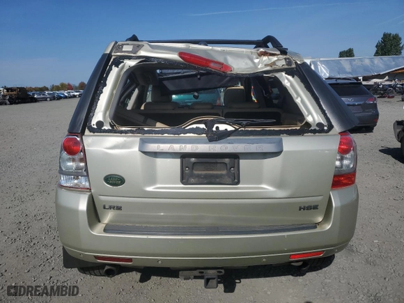 2008 Land Rover LR2 HSE with VIN SALFT24N68H068876, listed as a Copart auction lot 75482354 with NaN miles and Salvage Title. Bid and sale history available at carsss.com. Image 6.