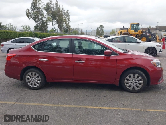 2016 Nissan Sentra S with VIN 3N1AB7AP2GL655909, listed as a IAAI auction lot 42028213 with 75,461 mi miles. Bid and sale history available at carsss.com. Image 13.