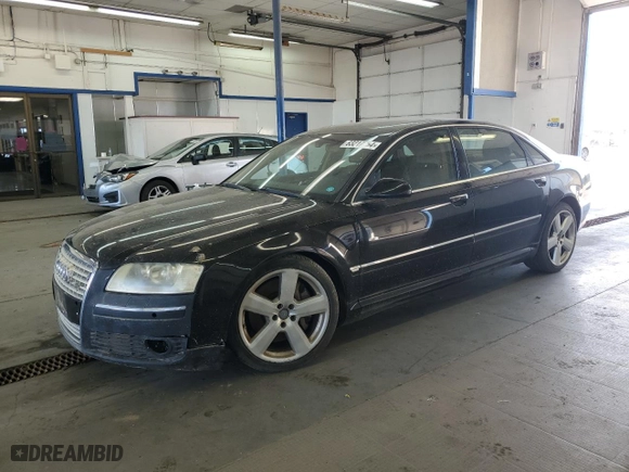 2007 Audi A8 L 4.2L with VIN WAUMV44E77N023964, listed as a Copart auction lot 63217964 with 143,958 mi miles and Clean Title. Bid and sale history available at carsss.com. Image 1.