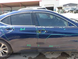 2015 Acura TLX with VIN 19UUB1F39FA018293, listed as a IAAI auction lot 41645461 with 76,068 mi miles. Bid and sale history available at carsss.com. Image 14.