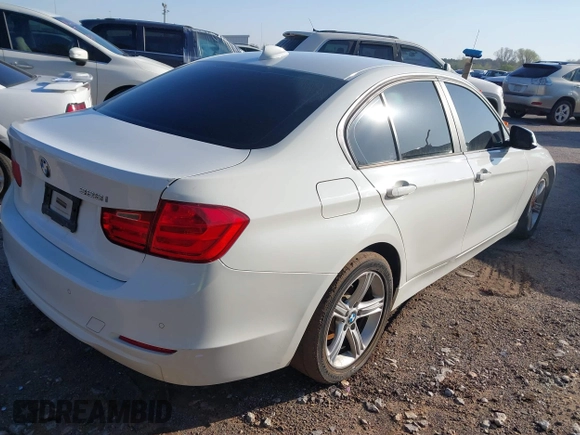 2015 BMW 3 Series 328i with VIN WBA3A5G50FNS85686, listed as a IAAI auction lot 41966698 with 105,737 mi miles and . Bid and sale history available at DreamBid. Image 4.