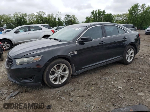 2014 Ford Taurus SEL z VIN 1FAHP2E85EG184686, wystawiony jako Copart lot #55862775 z przebiegiem 238 217 mil mil oraz Czysty tytuł • Clean title. Historia ofert i sprzedaży dostępna na DreamBid. Obrazek 1.