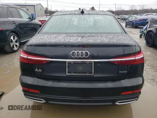 2019 Audi A6 Premium with VIN WAUK2AF21KN019029, listed as a Copart auction lot 47787735 with 54,598 mi miles and Salvage Title. Bid and sale history available at carsss.com. Image 6.