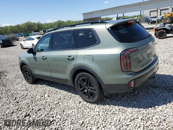 2024 Kia Telluride EX with VIN 5XYP3DGCXRG473232, listed as a Copart auction lot 52241595 with 14,757 mi miles and Salvage title. Bid and sale history available at DreamBid. Image 2.