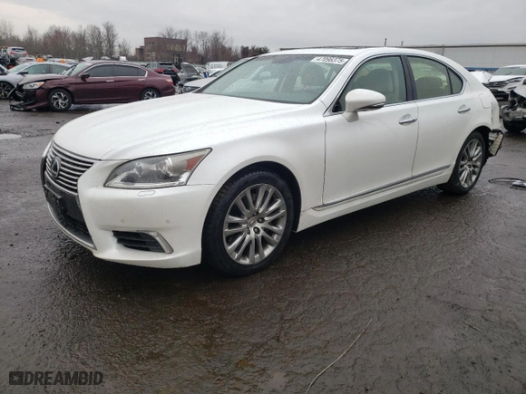 2016 Lexus LS 460 with VIN JTHCL5EF5G5026085, listed as a Copart auction lot 47098375 with 149,339 mi miles and Salvage Title. Bid and sale history available at carsss.com. Image 1.