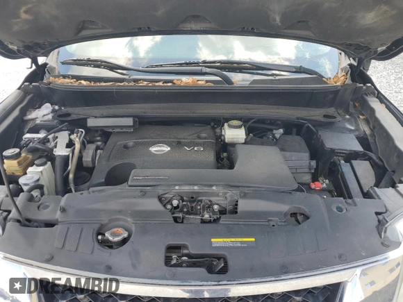 2014 Nissan Pathfinder SL with VIN 5N1AR2MNXEC645039, listed as a Copart auction lot 53368885 with 100,992 mi miles and Salvage Title. Bid and sale history available at DreamBid. Image 13.