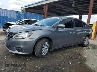 2017 Nissan Sentra SV with VIN 3N1AB7AP0HL658843, listed as a Copart auction lot 51965825 with 111,679 mi miles and Salvage Title. Bid and sale history available at carsss.com. Image 1.