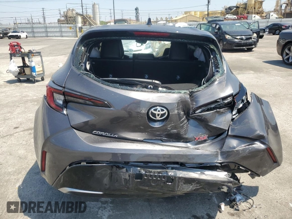 2024 Toyota Corolla Hatchback XSE with VIN JTNC4MBE8R3214341, listed as a Copart auction lot 61961944 with 9,225 mi miles and Salvage Title. Bid and sale history available at carsss.com. Image 6.