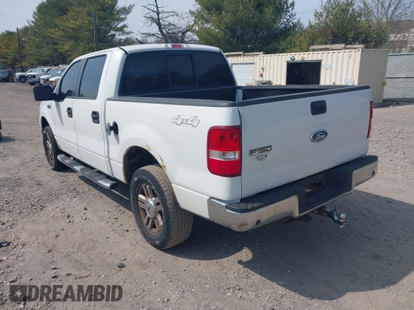 2008 Ford F-150 XL with VIN 1FTRW14W48FA71852, listed as a IAAI auction lot 41786185 with 221,186 mi miles. Bid and sale history available at carsss.com. Image 3.