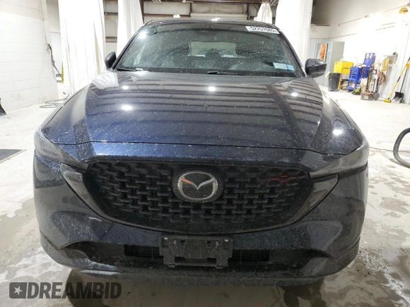 2022 Mazda CX-5 2.5 Turbo with VIN JM3KFBAY1N0636626, listed as a Copart auction lot 52257685 with 41,329 mi miles and Salvage Title. Bid and sale history available at carsss.com. Image 5.