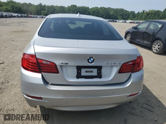 2014 BMW 5 Series 535i xDrive with VIN WBA5B3C5XED530918, listed as a Copart auction lot 60143395 with 104,784 mi miles and Clean title. Bid and sale history available at DreamBid. Image 6.
