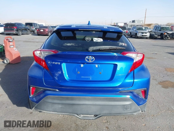 2019 Toyota C-HR XLE with VIN NMTKHMBX3KR098510, listed as a IAAI auction lot 41289899 with 112,981 mi miles. Bid and sale history available at carsss.com. Image 17.