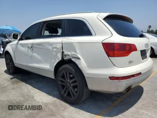 2007 Audi Q7 with VIN WA1AV74L17D048428, listed as a Copart auction lot 59778555 with Not provided miles and Salvage title. Bid and sale history available at DreamBid. Image 2.