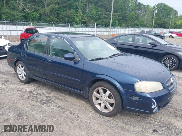 2003 Nissan Maxima GLE с VIN JN1DA31A73T401235, выставлен на аукционе IAAI как лот 42371917 с пробегом 184 450 миль миль и . История ставок и продаж доступна на DreamBid. Изображение 1.