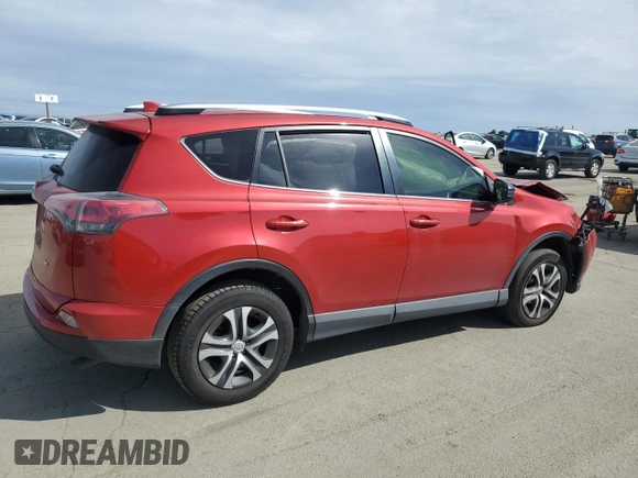2016 Toyota RAV4 LE with VIN JTMZFREV8GJ085530, listed as a Copart auction lot 50202355 with 92,888 mi miles and Salvage Title. Bid and sale history available at carsss.com. Image 3.