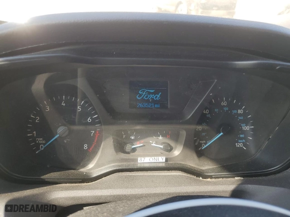 2018 Ford Transit Van with VIN 1FTYR1YMXJKA99258, listed as a Copart auction lot 75240144 with 263,521 mi miles and Clean Title. Bid and sale history available at carsss.com. Image 9.