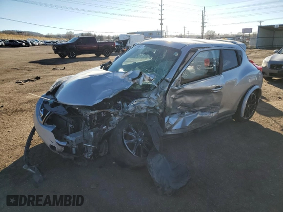 2014 Nissan Juke NISMO RS with VIN JN8DF5MV4ET150707, listed as a Copart auction lot 82986974 with Not Provided miles and Salvage Title. Bid and sale history available at carsss.com. Image 1.