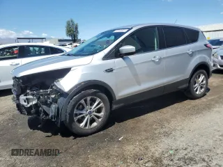 2017 Ford Escape SE with VIN 1FMCU0GD3HUF08487, listed as a Copart auction lot 55144835 with 82,523 mi miles and Clean Title. Bid and sale history available at carsss.com. Image 1.