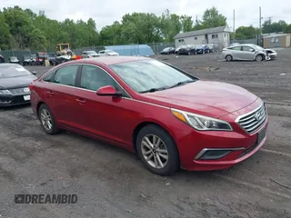 2016 Hyundai Sonata SE with VIN 5NPE24AF1GH269714, listed as a IAAI auction lot 42760310 with 145,396 mi miles and . Bid and sale history available at DreamBid. Image 1.