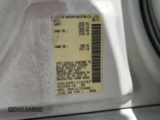 2014 Nissan Altima S with VIN 1N4AL3AP9EC116267, listed as a Copart auction lot 50565465 with 272,019 mi miles and Salvage Title. Bid and sale history available at DreamBid. Image 12.