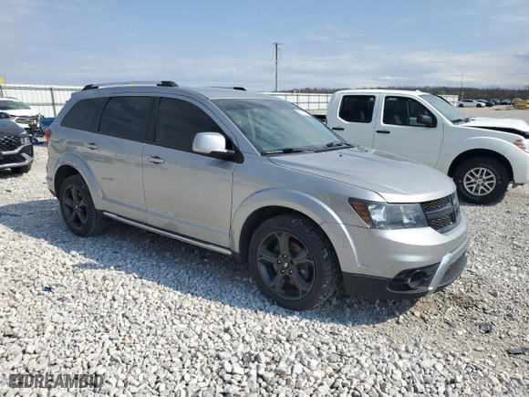 2019 Dodge Journey Crossroad with VIN 3C4PDCGG6KT783192, listed as a Copart auction lot 50377735 with 134,692 mi miles and Salvage Title. Bid and sale history available at carsss.com. Image 4.