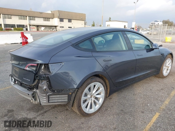 2023 Tesla Model 3 Long Range with VIN 5YJ3E1EB7PF681784, listed as a IAAI auction lot 41534837 with 20,882 mi miles and . Bid and sale history available at DreamBid. Image 4.