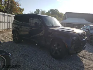 2024 Land Rover Defender X-Dynamic SE with VIN SALE27EU3R2245681, listed as a Copart auction lot 72346834 with 16,416 mi miles and Salvage Title. Bid and sale history available at carsss.com. Image 4.