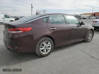 2018 Kia Optima LX with VIN 5XXGT4L39JG189332, listed as a Copart auction lot 50582425 with 137,937 mi miles and Salvage Title. Bid and sale history available at carsss.com. Image 3.