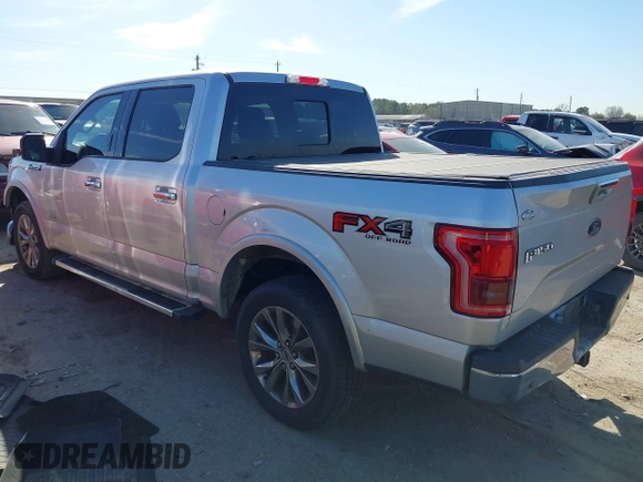 2015 Ford F-150 XLT with VIN 1FTEW1EG4FKE71212, listed as a IAAI auction lot 41738758 with 208,429 mi miles. Bid and sale history available at carsss.com. Image 3.