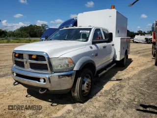 2012 Ram 4500 ST z VIN 3C7WDKEL1CG242828, wystawiony jako Copart lot #73737494 z przebiegiem 221 335 mil mil oraz Czysty tytuł • Clean title. Historia ofert i sprzedaży dostępna na DreamBid. Obrazek 1.