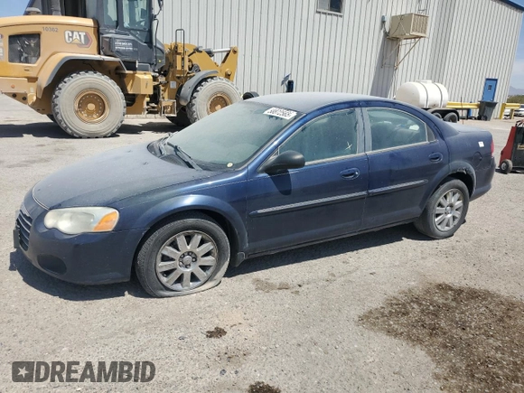 2005 Chrysler Sebring z VIN 1C3EL66R35N707954, wystawiony jako Copart lot #58872565 z przebiegiem 72 198 mil mil oraz Czysty tytuł • Clean title. Historia ofert i sprzedaży dostępna na DreamBid. Obrazek 1.