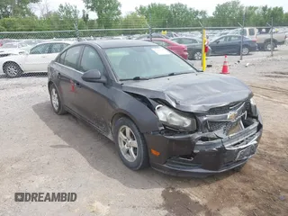 2014 Chevrolet Cruze 1LT with VIN 1G1PC5SB9E7284592, listed as a IAAI auction lot 42280336 with 151,184 mi miles and . Bid and sale history available at DreamBid. Image 1.