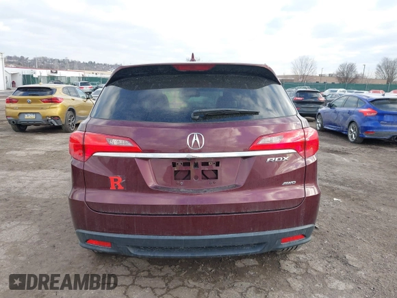 2013 Acura RDX with VIN 5J8TB4H37DL016960, listed as a IAAI auction lot 41423773 with 1 mi miles. Bid and sale history available at carsss.com. Image 15.