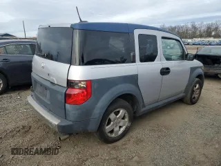 2005 Honda Element EX with VIN 5J6YH18685L015615, listed as a Copart auction lot 43807485 with 306,146 mi miles and Salvage Title. Bid and sale history available at DreamBid. Image 3.